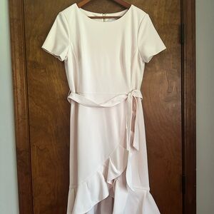 Light Pink Calvin Klein Dress Size 10 Never Worn!